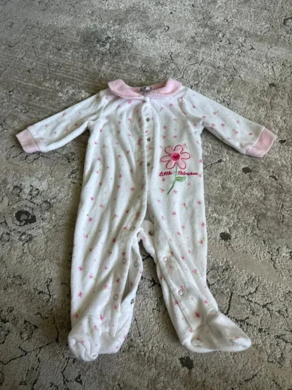 Carters terry‎ cloth jumpsuit